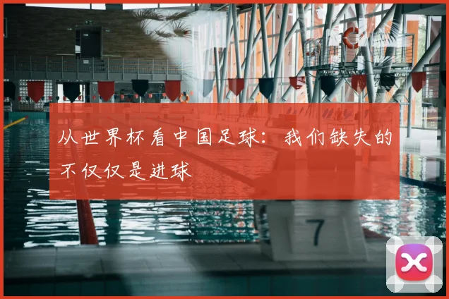 从世界杯看中国足球：我们缺失的不仅仅是进球