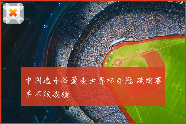 中国选手谷爱凌世界杯夺冠 延续赛季不败战绩
